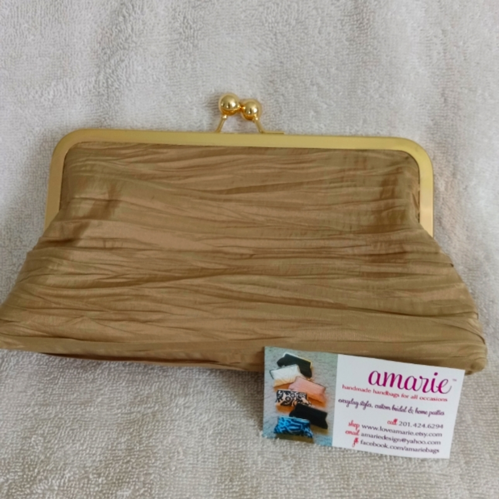 Amarie hand made clutch bag